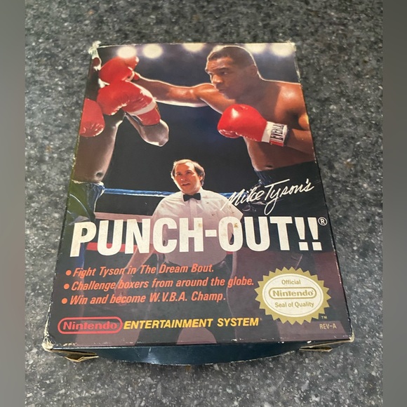 Original Mike Tyson Nintendo Punch Out Game - Picture 6 of 7